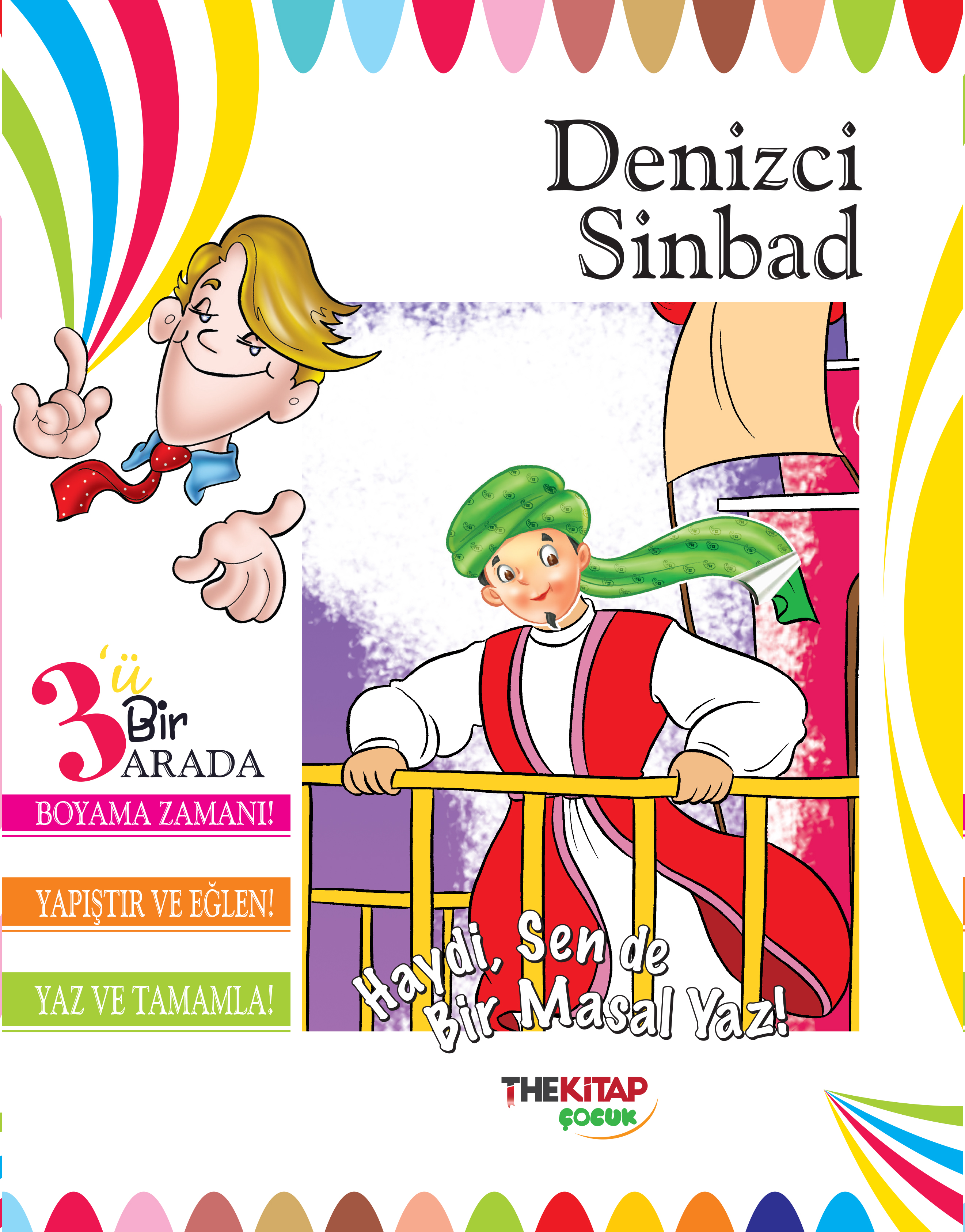 Üçü Bir Arada Etkinlik Kitabı – Denizci Sinbad
