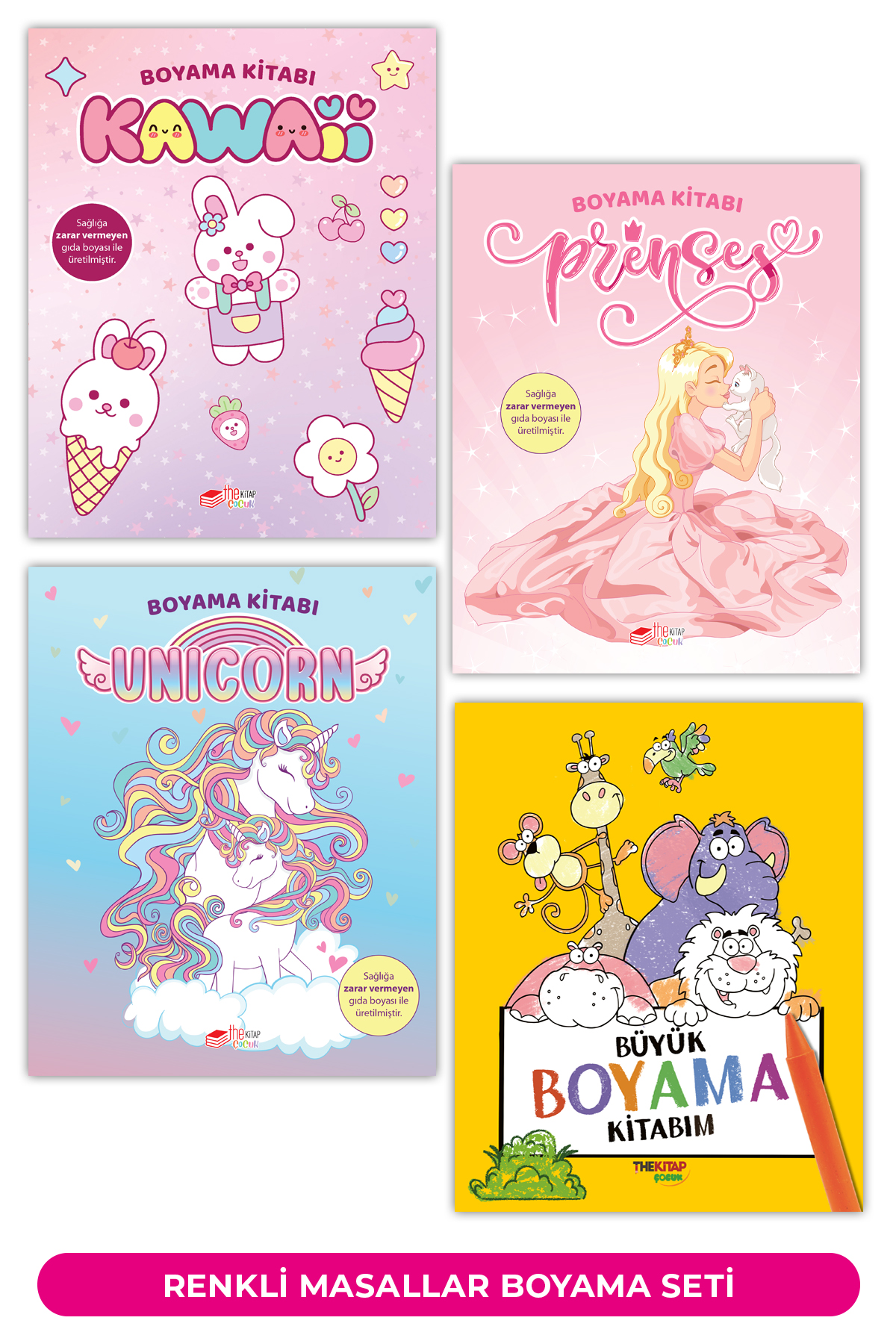 Renkli Masallar Boyama Seti