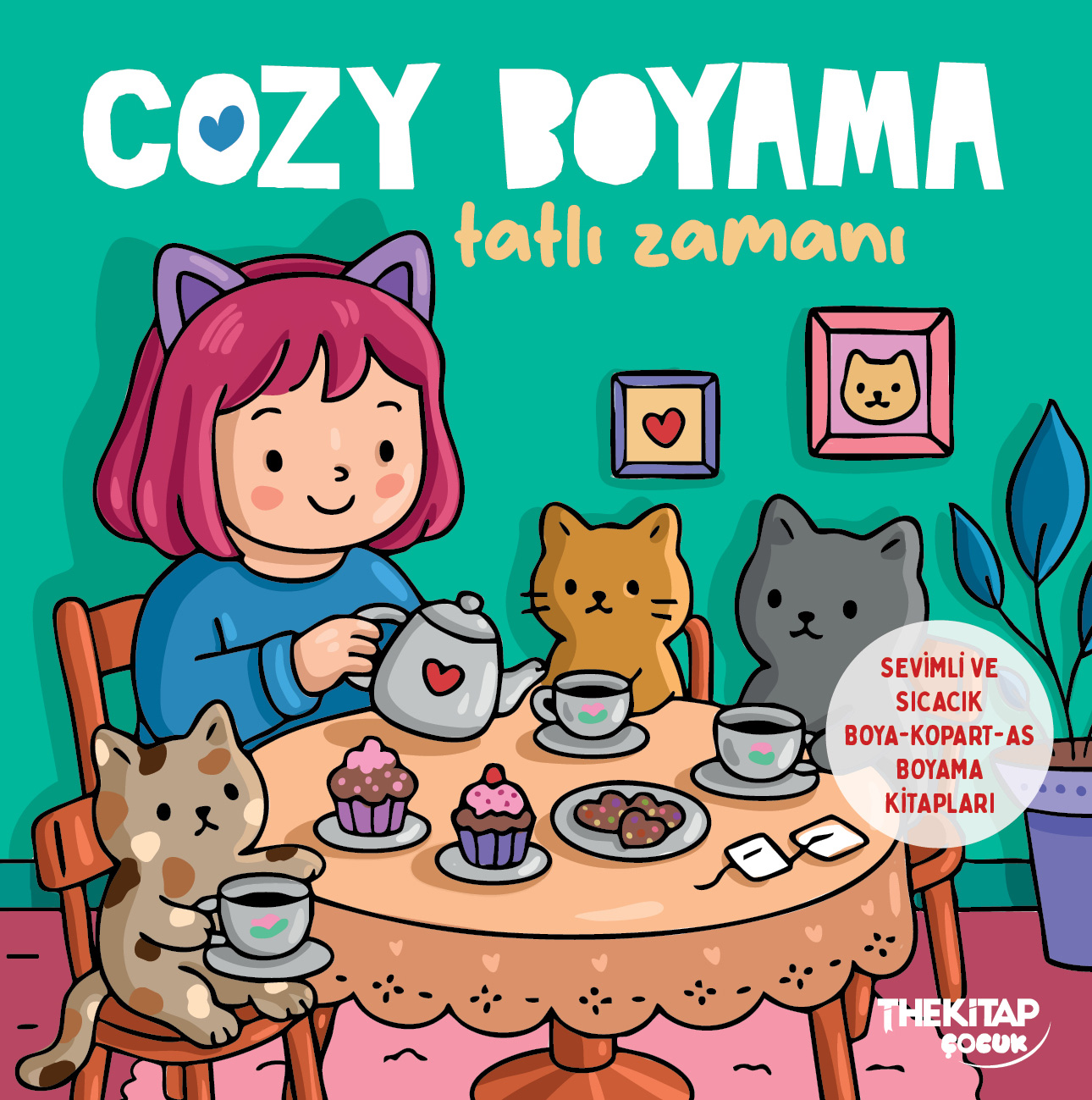 Cozy Boyama – Tatlı Zamanı (Boya - Kopart - As Boyama Kitapları)