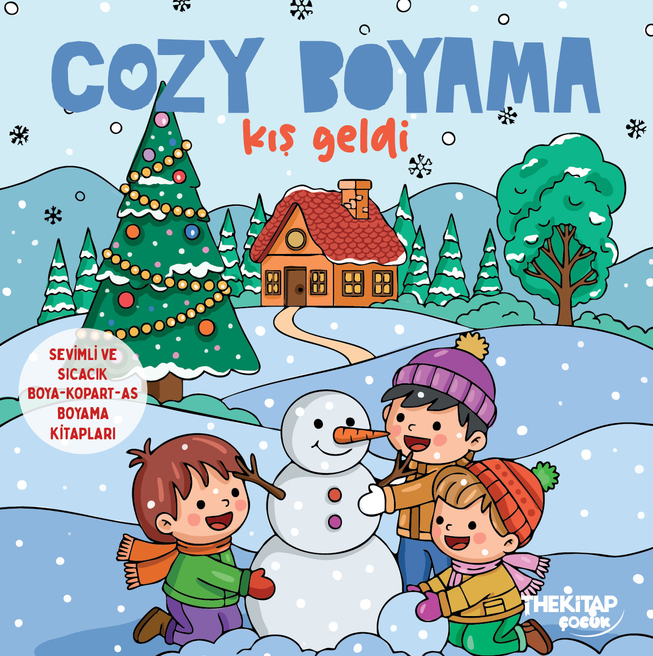 Cozy Boyama – Kış Geldi (Boya - Kopart - As Boyama Kitapları)