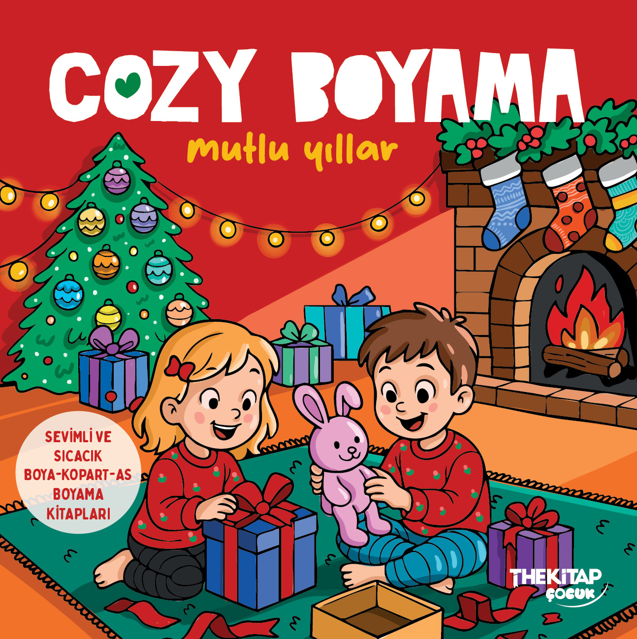 Cozy Boyama – Mutlu Yıllar (Boya - Kopart - As Boyama Kitapları)