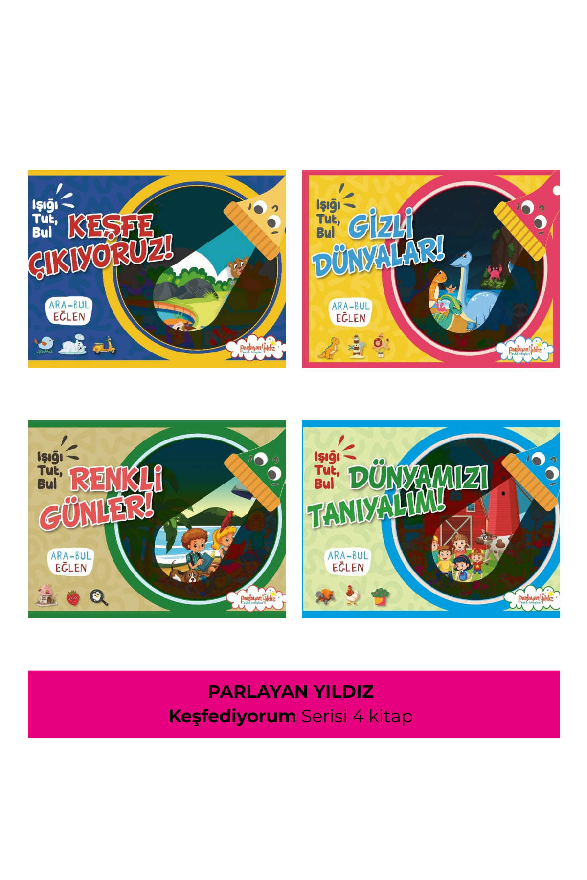 Işığı Tut, Bul 4 Kitap Set