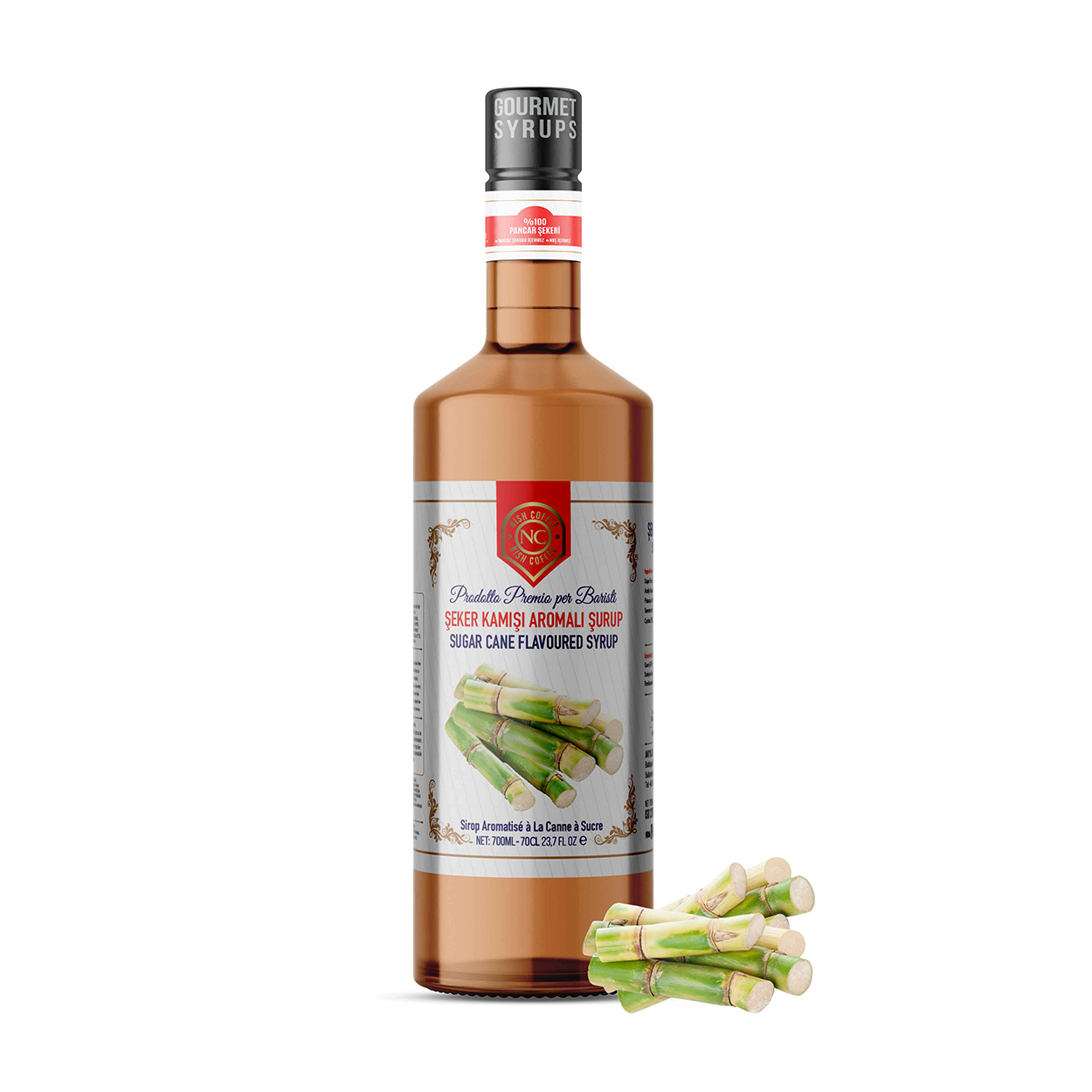 Nish Şeker Kamışı Aromalı Şurup 700 ML - P