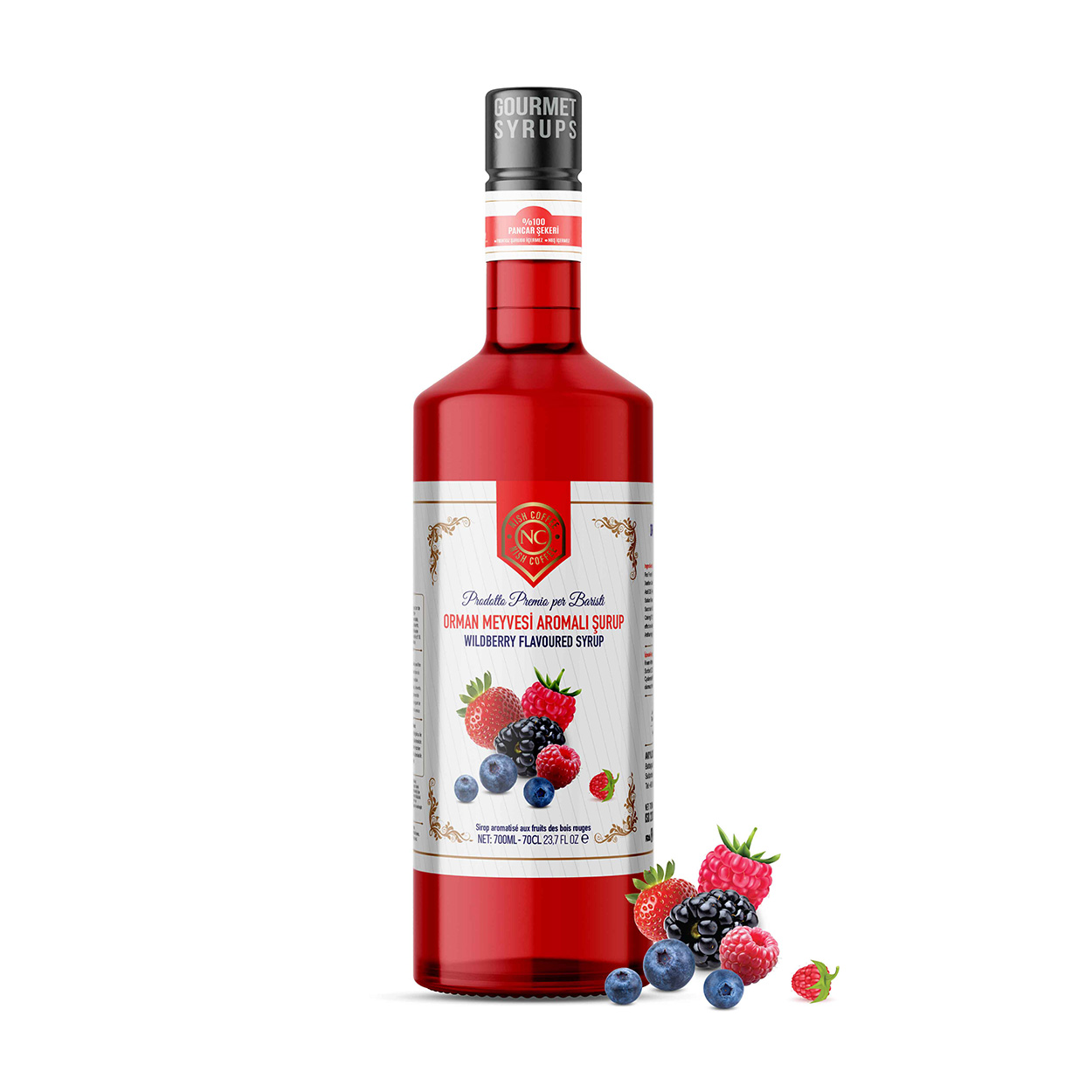 Nish Orman Meyvesi Aromalı Şurup 700 ML - P