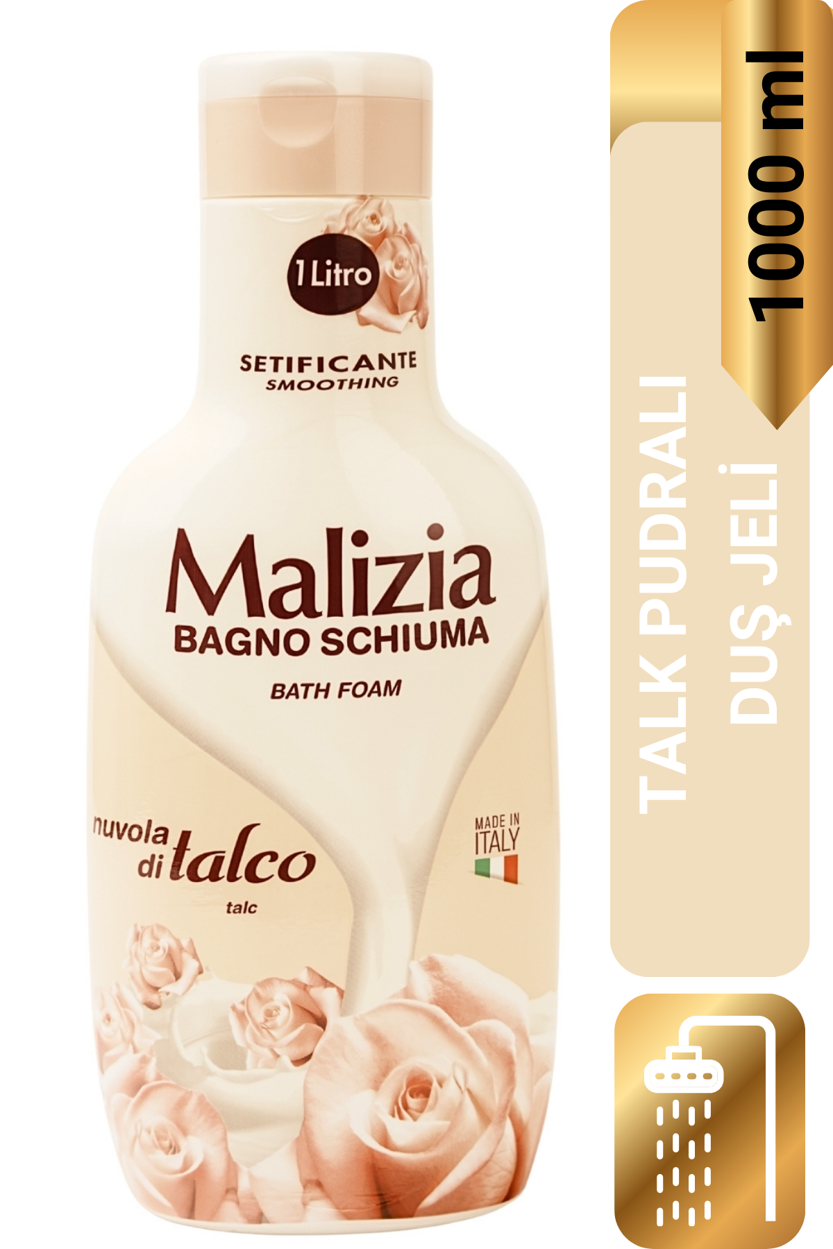 Malizia Duş Jeli Talk Pudrası 1000 ml