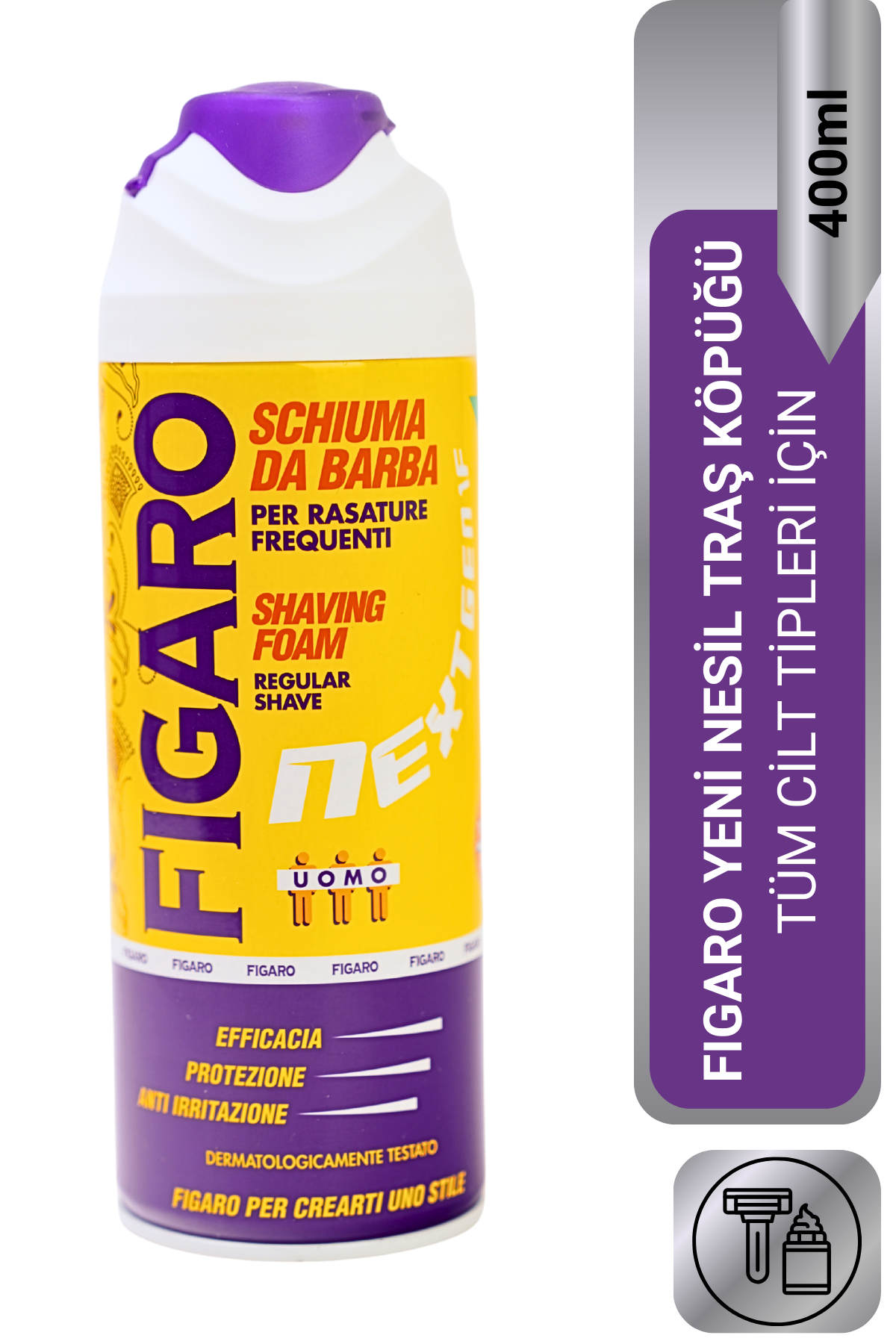 Figaro Tıraş Köpüğü Yeni Nesil 400 ml