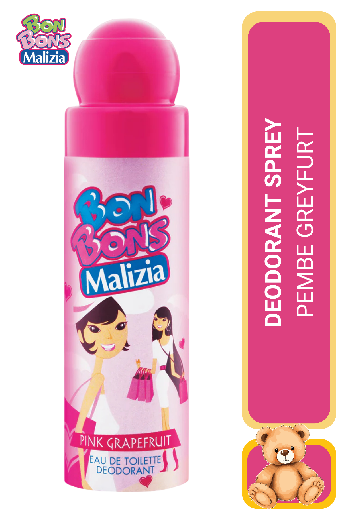 Deodorant Sprey Pembe Greyfurt 75 ml
