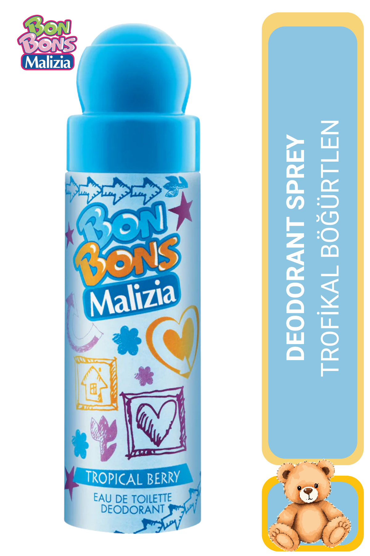 Deodorant Sprey Tropikal Böğürtlen 75 ml