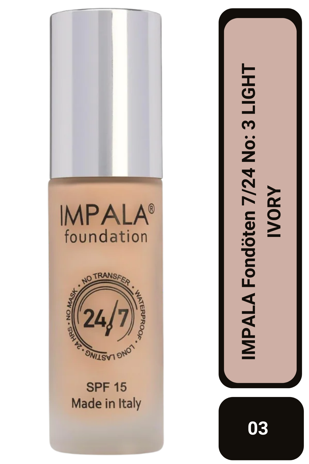 IMPALA Fondöten 7/24 No: 3 LIGHT IVORY