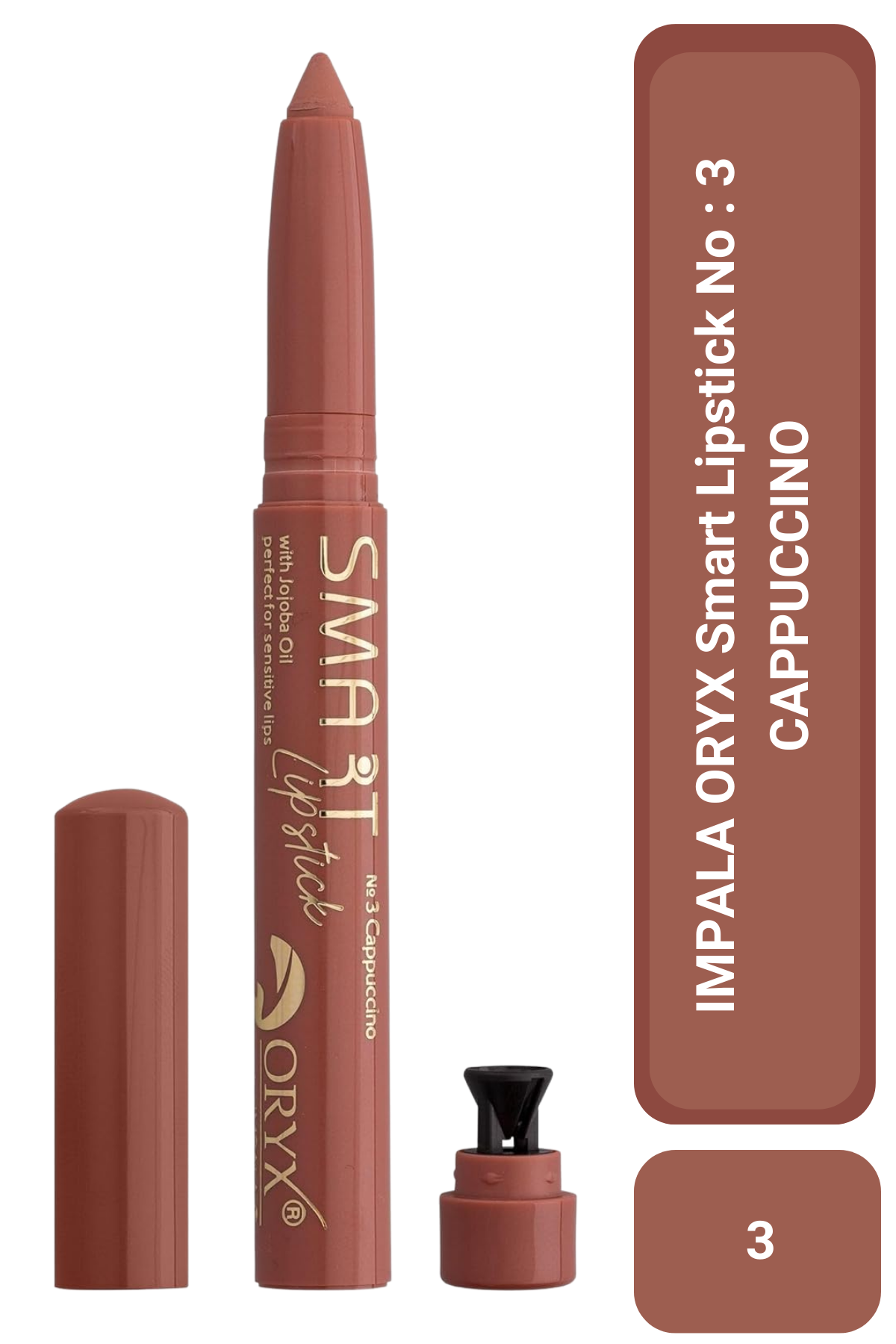 IMPALA  Ruj - ORYX  Smart  Lipstick  No : 3 CAPPUCCINO / KAPUÇİNO