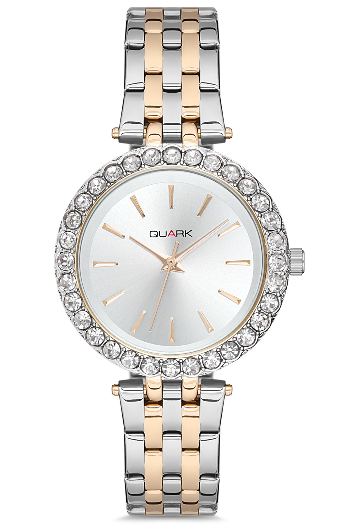 Quark QC-425SG-7A Klasik Taşlı Kadın Kol Saati