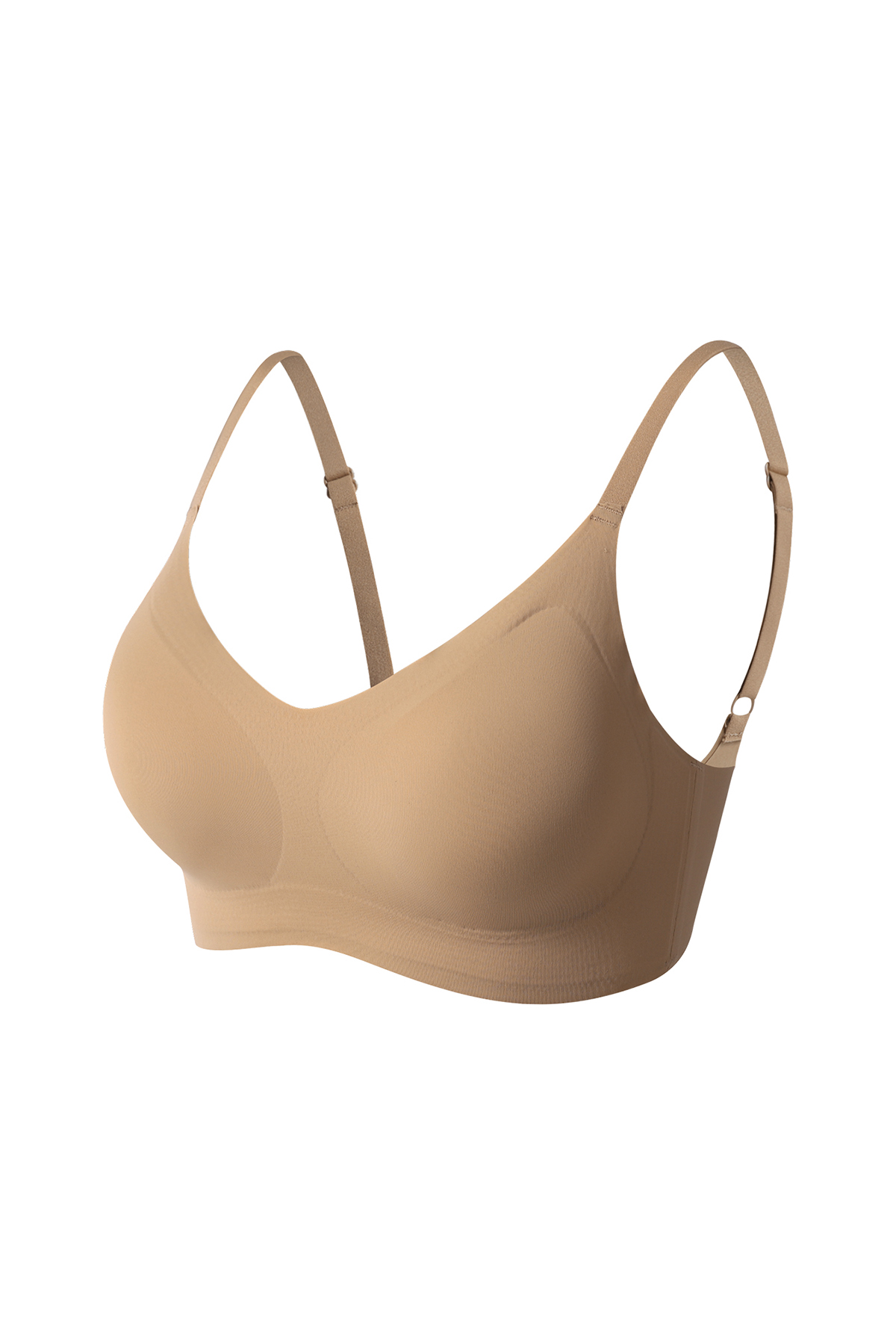 350110 Lazer Kesim Dikişsiz Pedli Ayarlanabilir Askılı İz Yapmayan Konforlu Günlük Sütyen