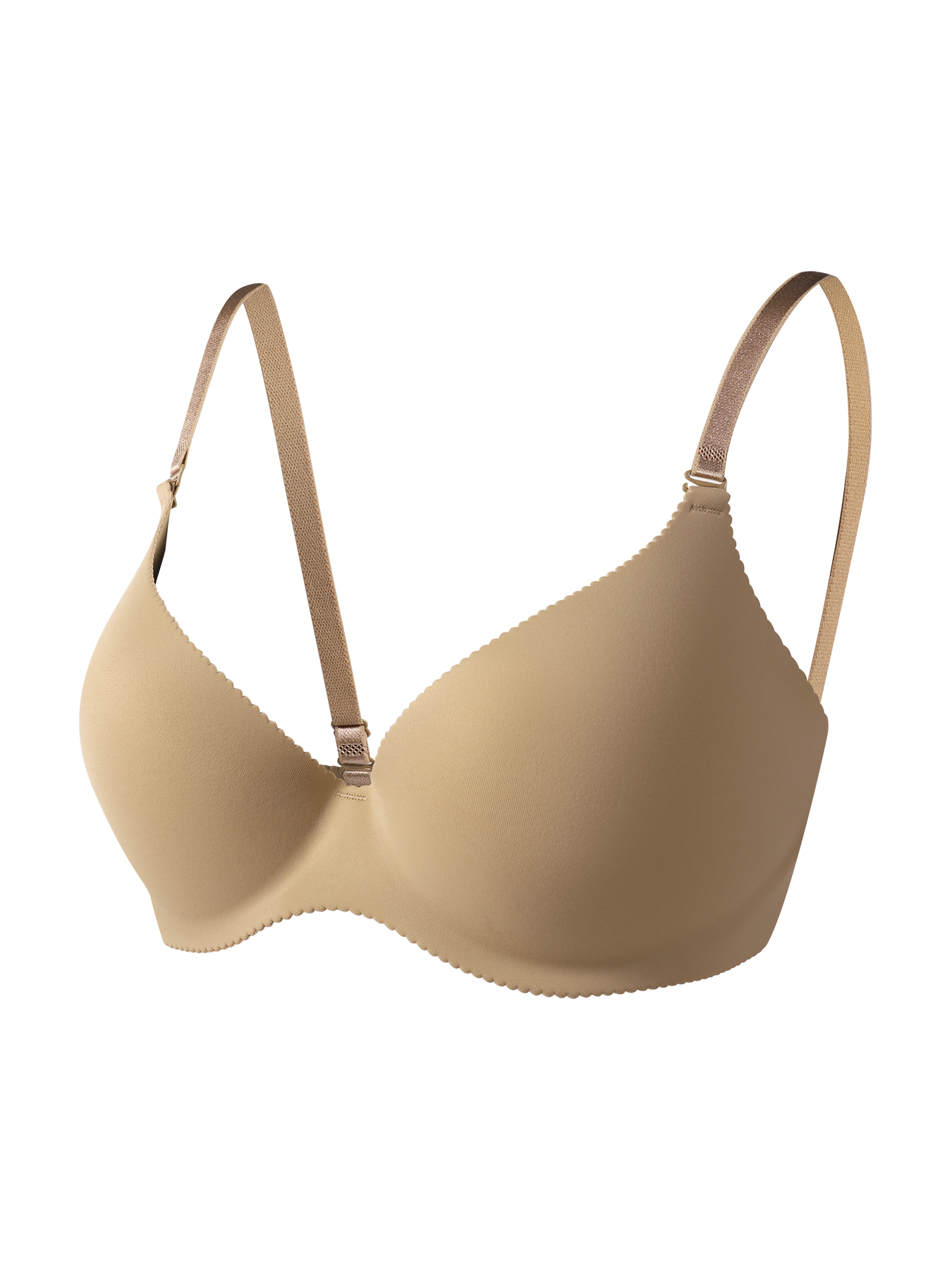 350160 Lazer Kesim Yarı Dolgulu Dikişsiz İz Yapmaya Günlük Sütyen