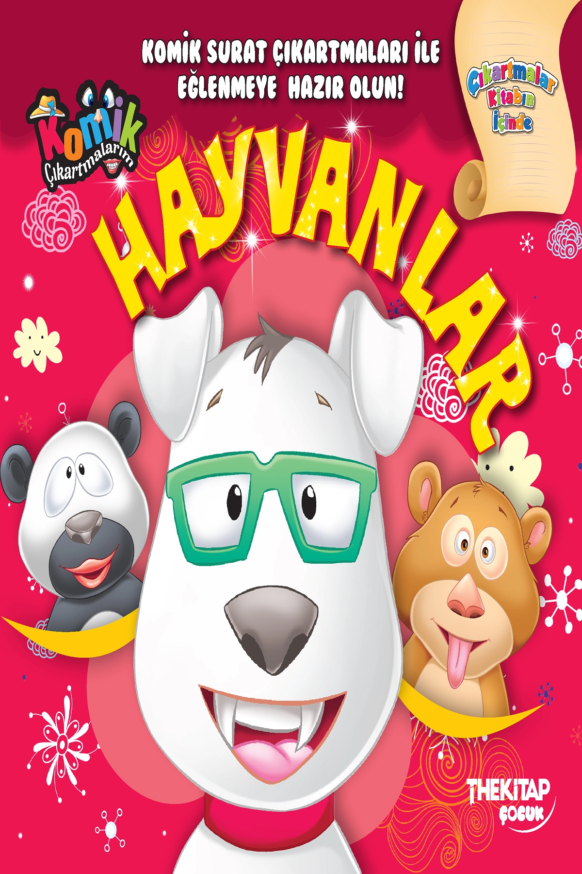 Komik Çıkartmalarım Hayvanlar